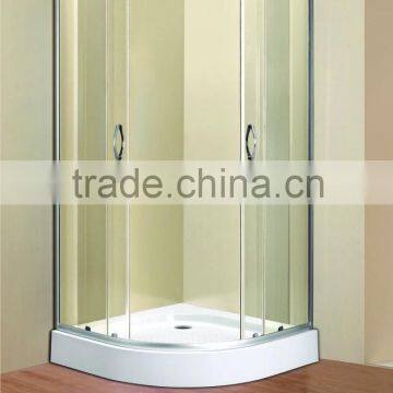 Factory supply 4mm pear glass ABS tray shower enclosure