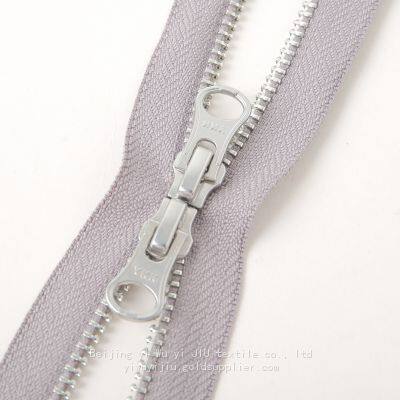 Genuine YKK Metal zipper suitable for garment pocket bags