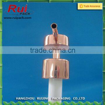 28mm Metal Lotion Pump , Stainless Steel Lotion Cream Dispenser Supplier's Choice photo-2