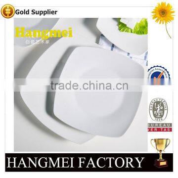 White Ceramic Dish Western Steak Serving Platters photo-3