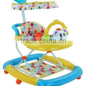 New model Fashion Cartoon Round Baby Walker BM1739C