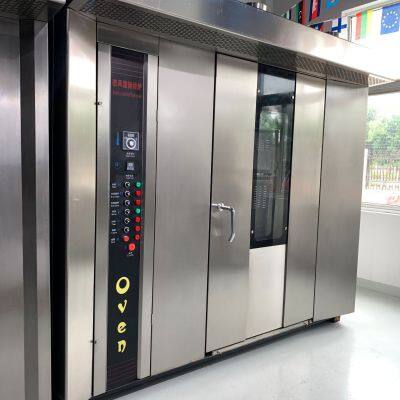 16/32/64 Trays Rotary Rack Oven Gas/Diesel/Electric Hot Air Cake Baking Chicken Loaf Bread Rotary Oven for Pizza/Bread/Cake/Biscuit/Cookie photo-3