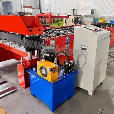 Cheap Price Roof Panel Roll Form Machine Deck Floor Roll Forming Machine photo-3
