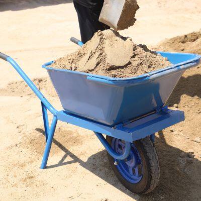 Single Wheel Handling Cart Wheelbarrows Trolley photo-5