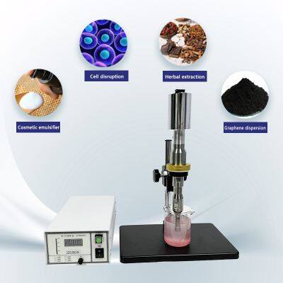 500w Ultrasonic Homogenizer Mixer Lab Small Portable Sonicator Condensation Ultrasonic Homogenizer photo-4