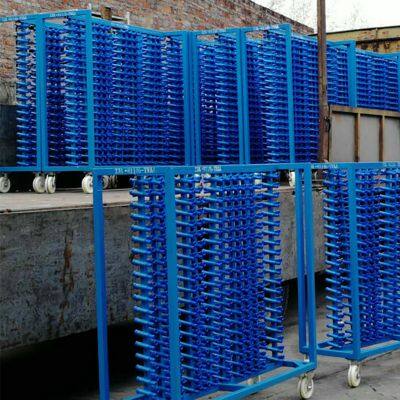 Corrosion-Resistant Automotive Parts Trolley for Assembly Line Transport photo-2