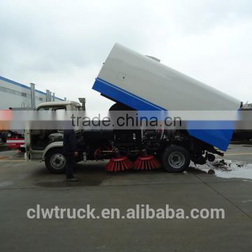 Top quality Dongfeng mini sweeper truck,price of road sweeper truck