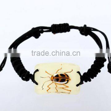 2016 wholesale fashion cricket charm bracelets of amber