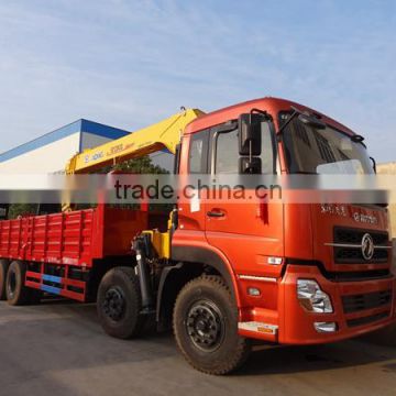 truck mounted with 12 ton crane