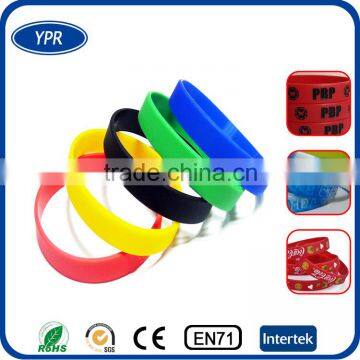 Professional Cheap Custom logo student silicone wristband