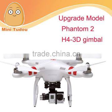 2015 newest upgrade product phantom 2 + H4-3D professional helicopter drones