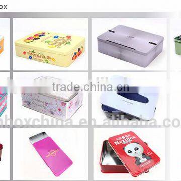 Customized Rectangular Metal cd Tin Box, cd Tin Case photo-5
