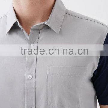 T Shirts Stripes Designs Contrast Sleeve Collared Mens Polo Shirt photo-2