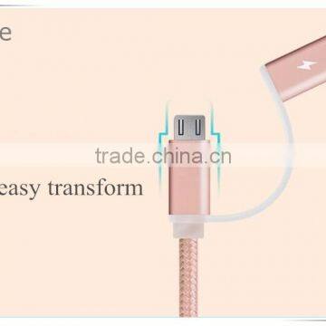  new 2016 retractable braid 2 in 1usb charging cable for huawei mate 8                        
                                                                                Supplier's Choice
