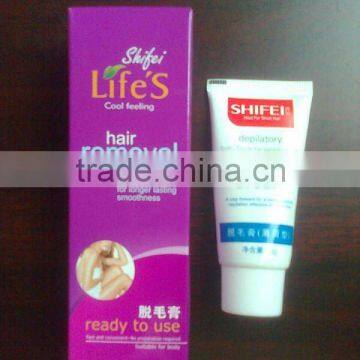 shifei 3 miniuts hair depilatory Cream