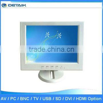 DTK-1008 10.4inch White Color LCD Monitor with USB/SD; USB Monitor