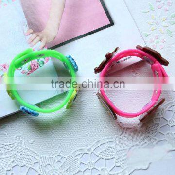 Cute Cartoon Style Silicone Bracelets with Charms