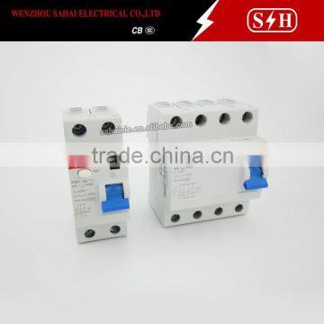 Hot Sell b c d Curve Electrical Circuit Breaker Earth Leakage Circuit Breaker ELCB RBCO