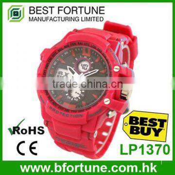 LP1370 Hot Product Stainless Steel Back Digital Outdoor Pocket Watch Waterproof