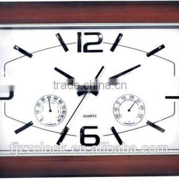 wall clocks with humidity temperature