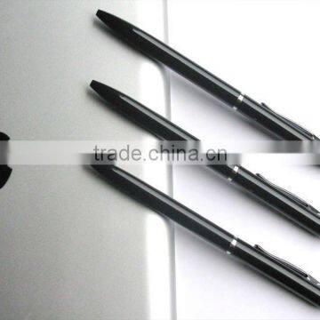 Balck Metal touch pen for ipad