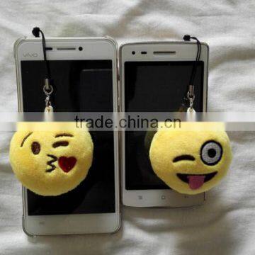 IPhone Emoji Smiley Emoticon Yellow Pillow Plush Emoji Keychains photo-3