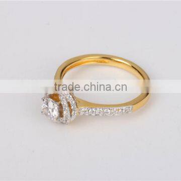 925 Sterling Silver Cubic Zircon Silver Ring Design Wholesale Wedding Ring photo-3