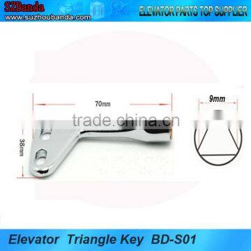 Lift Door Parts Door Triangular key BD-S01