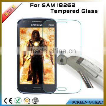 mobile phone film for Samsung galaxy I8262 0.15/0.2/0.33/0.4mm Tempered Glass Cover Guards