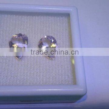 Pear Shaped Morganite Gemstones