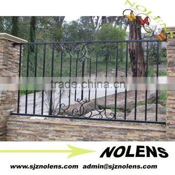 Fancy Wrought Iron Fence Design For Villa/ House/ Garden/ Factory Min. Order: 100 Meters