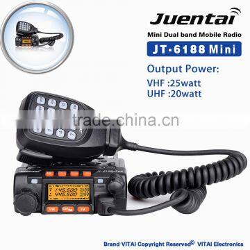 JT-6188 Dual Band Mini 25Watts Mobile Radio