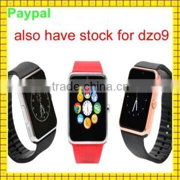 2016 OLED screen bluetooth 3.0 3D G-sensor smartwatch with whatsapp