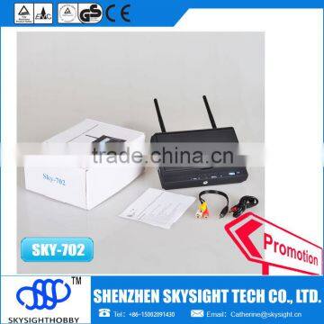 SKY-702 All-in-one Brand 7in FPV Monitor/Displayer Built-in 32CH 5.8G Wireless Diversity Receiver with Sun-hood Phantom