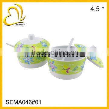 Melamine Sugar Pot,Melamine Condiment Pot