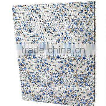 Little Flowers Art Paper Wrapping Ring Binder Desktop File Folder for Office Stationery Cardboard A4 or FC Size
