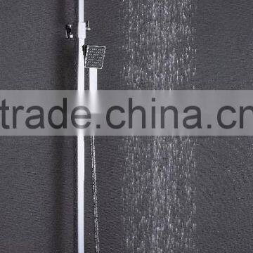 Luxurious Square Exposed Bathroom Bath Shower Set Column