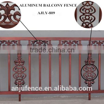 Decoration aluminum balcony grill designs AJLY-809