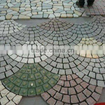 Fan Shaped Stone Paver For Sale