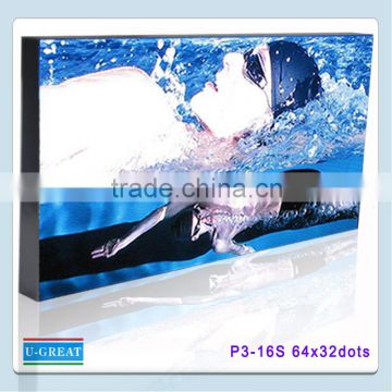 High Quality 64x32 dots P3 LED Display Module SMD LED Screen Indoor Advertising LED Board                        
                                                Quality Choice