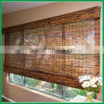 window treatment manual bamboo roller blinds