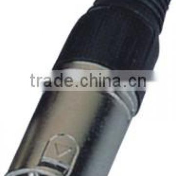 JYA5002 3pin XLR cable plug,cannon connector