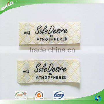 15 years label factory customize high quality woven label with your company logo