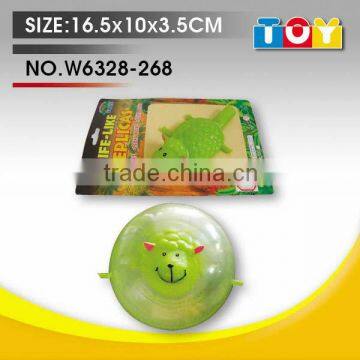 Hot and promotion gift TPR soft balloon sheep model plastic toy for child