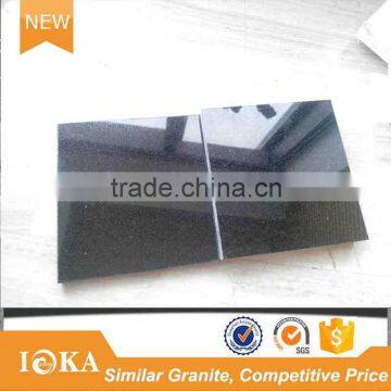 Chinese Black Granite Tiles and Slabs for Paving and Countertop