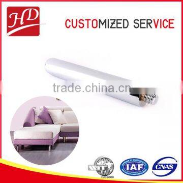 Metal stainless swivel sofa leg with low price made in China