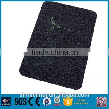 embroidery design memory foam rug