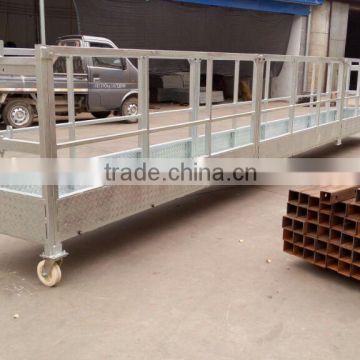 ZLP630 lifting cradle for glass fitting or cleaning / work platform / gondola export to Peru