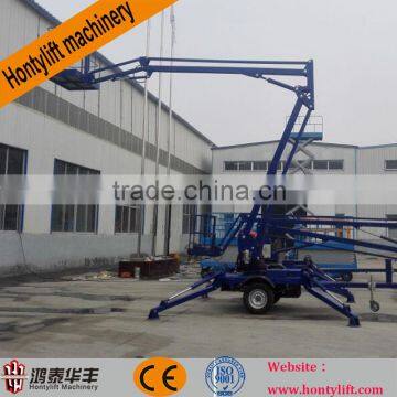 CE 10 M boom lift /articulated boom lift/electric lift platforms