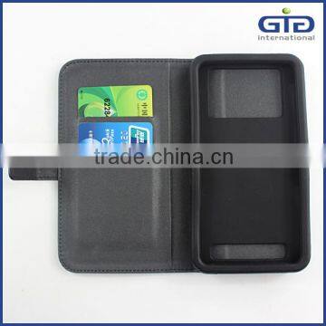 [GGIT] Wholesale Color Block Flip Case Mobile Phone Cover Universal Leather Case photo-5